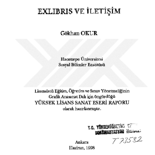 EKSLİBRİS TEZLERİ