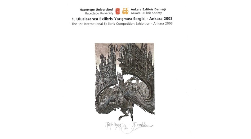 1. Uluslararası Ekslibris Yarışması Kataloğu-2003
